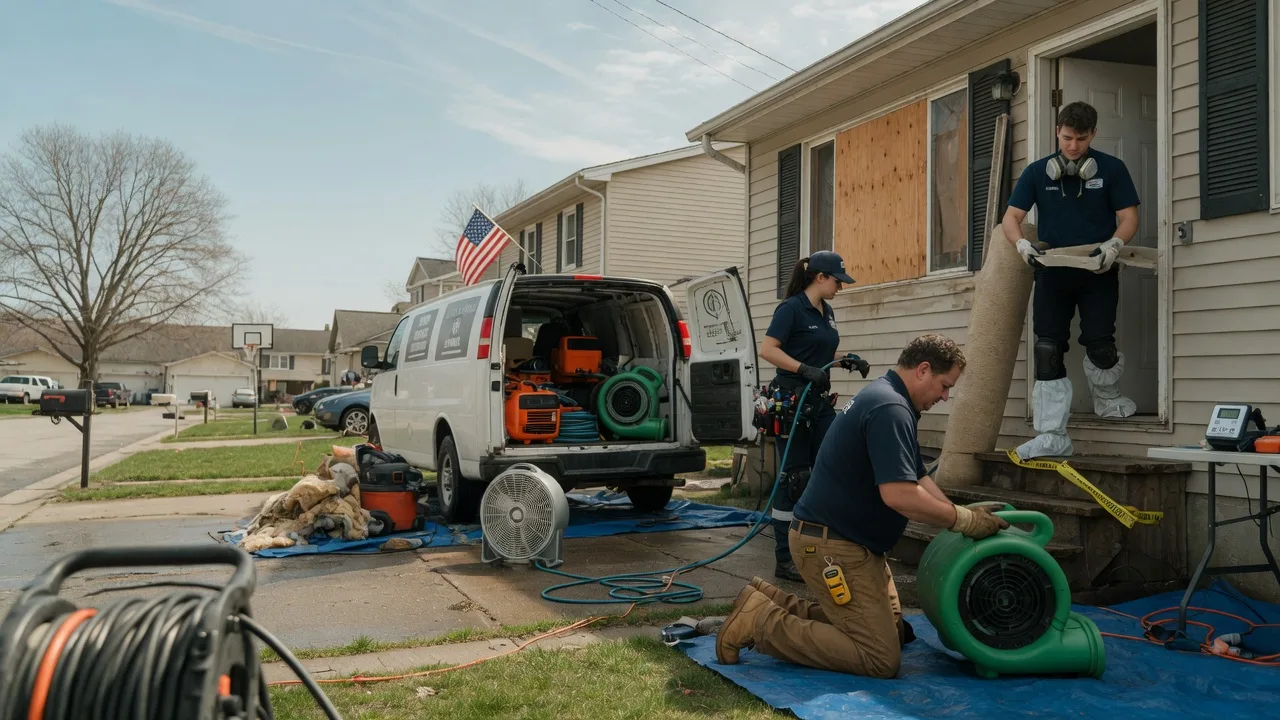 Water Damage Restoration in Poolville, TX near me